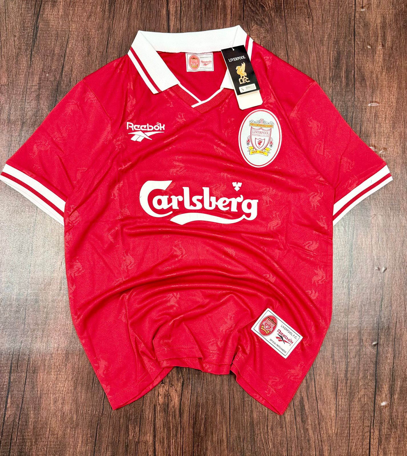 Liverpool FC 1996-97 Premium Retro Home Jersey without Shorts