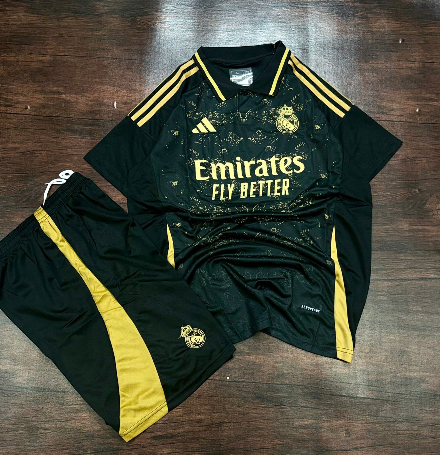 Real Madrid Star Light Special Edition 24/25 Jersey with Shorts