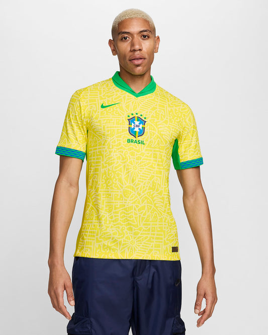 Brazil 2024 Match Home Jersey with Shorts