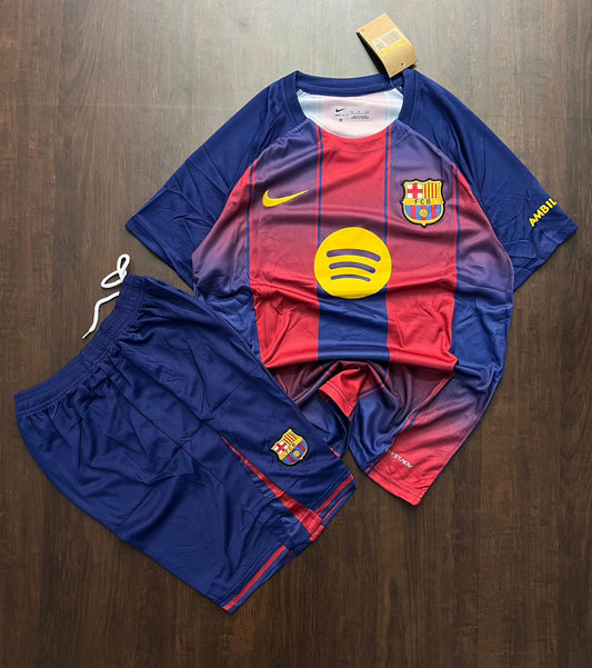 F. C. Barcelona 25/26 Home Jersey with Shorts