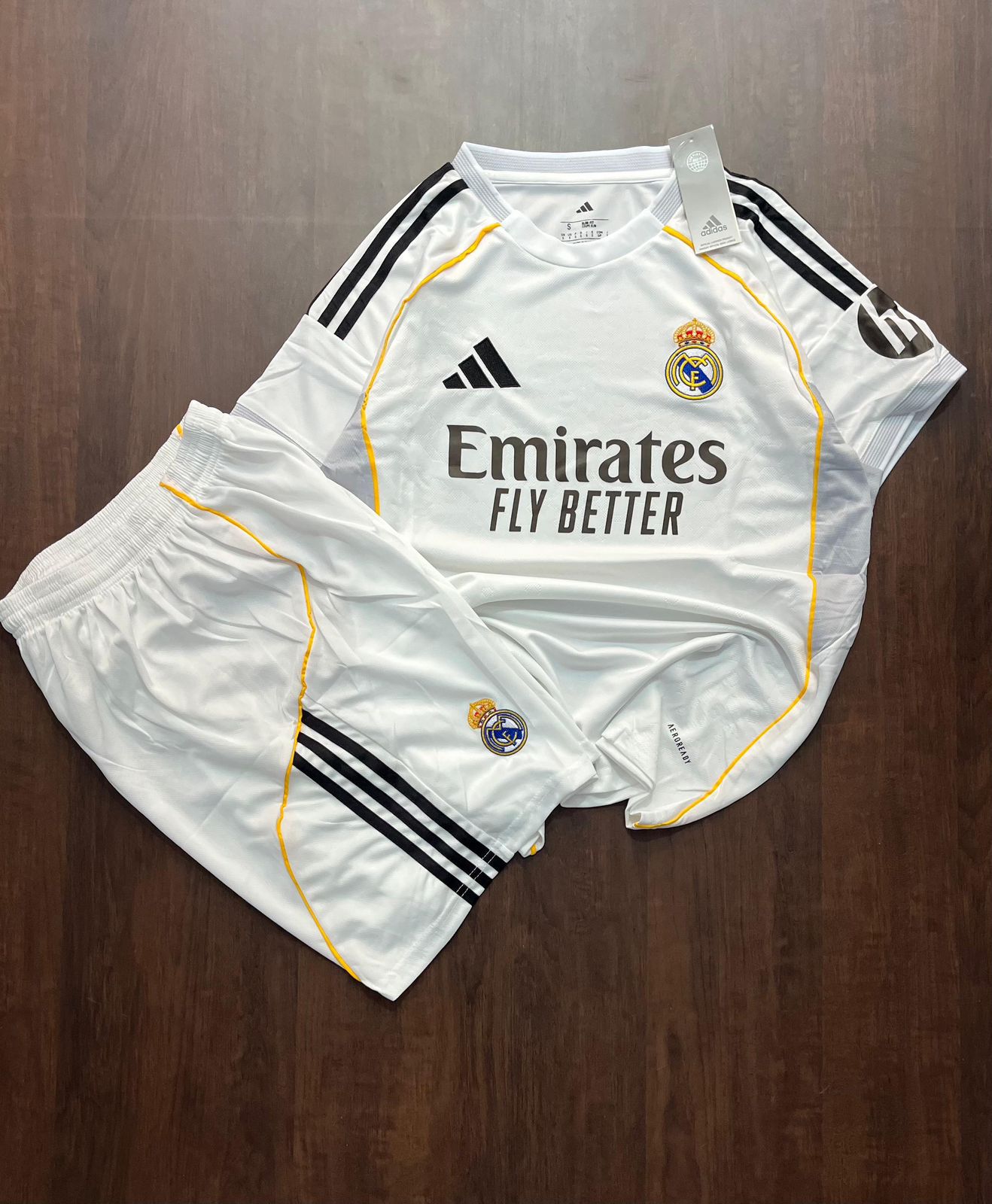 Real Madrid 25/26 Home Jersey with Shorts