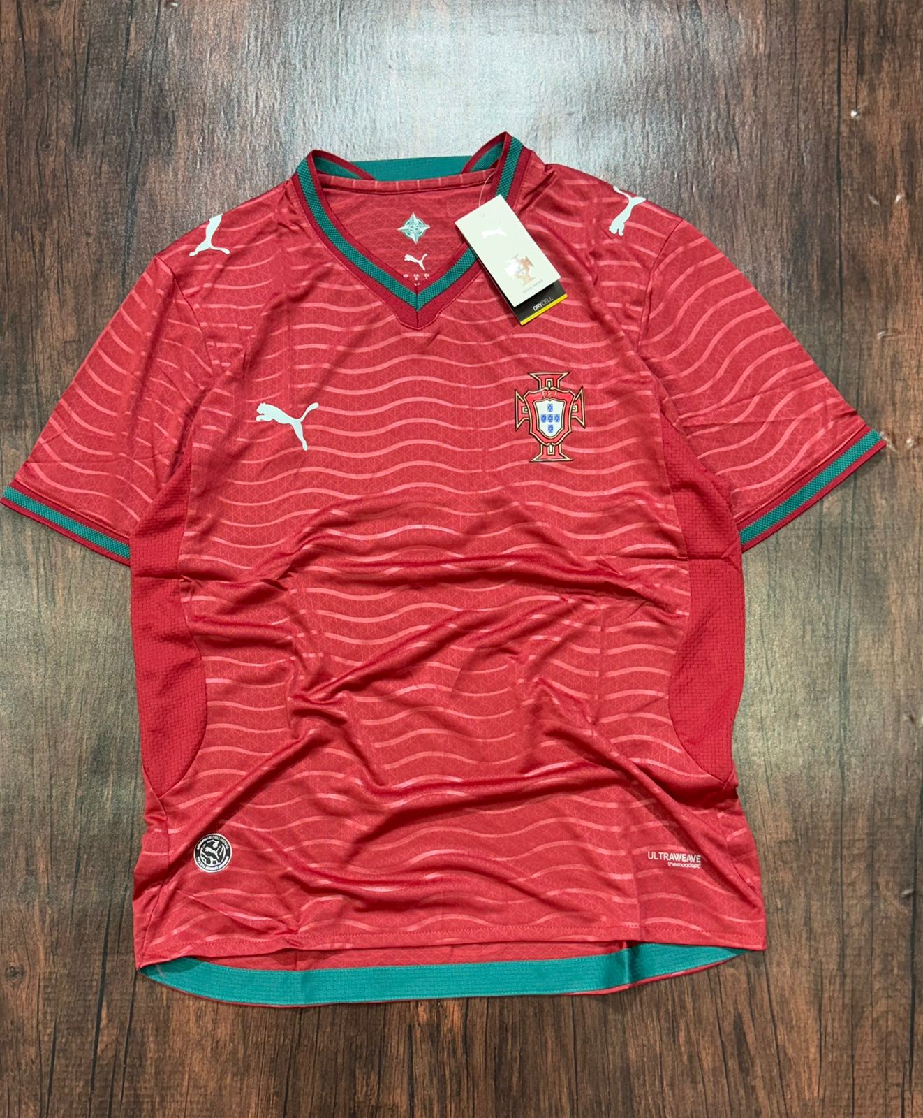 Portugal 2026 Player Edition Authentic Home Jersey without Shorts
