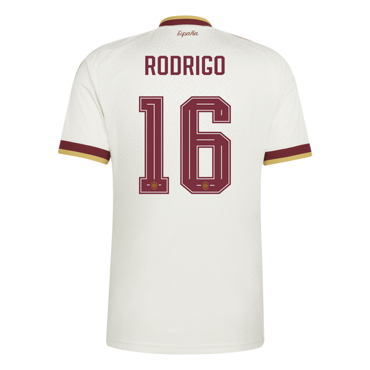 Spain 26 Away Rodrigo Player Edition Authentic Jersey without Shorts