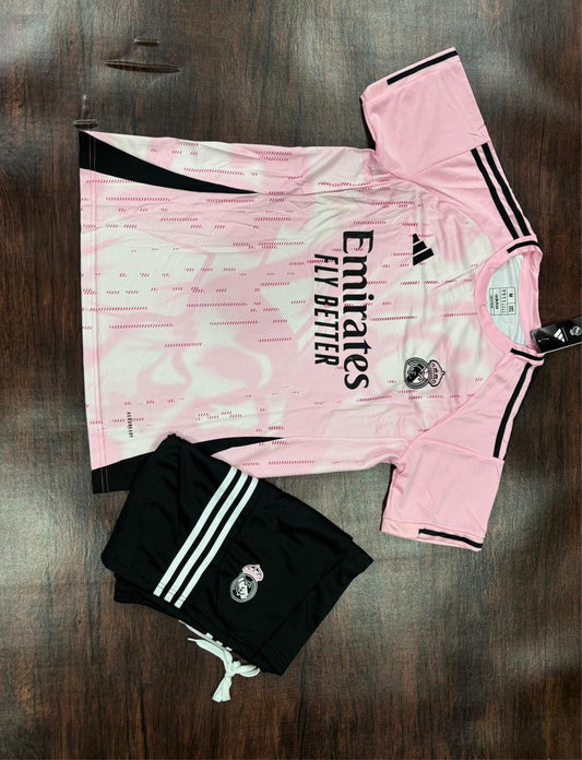 Real Madrid Ballet Rosé Edition Jersey with Shorts