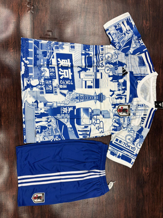 Japan 2023 Tokyo Blue Special Edition Jersey with Shorts