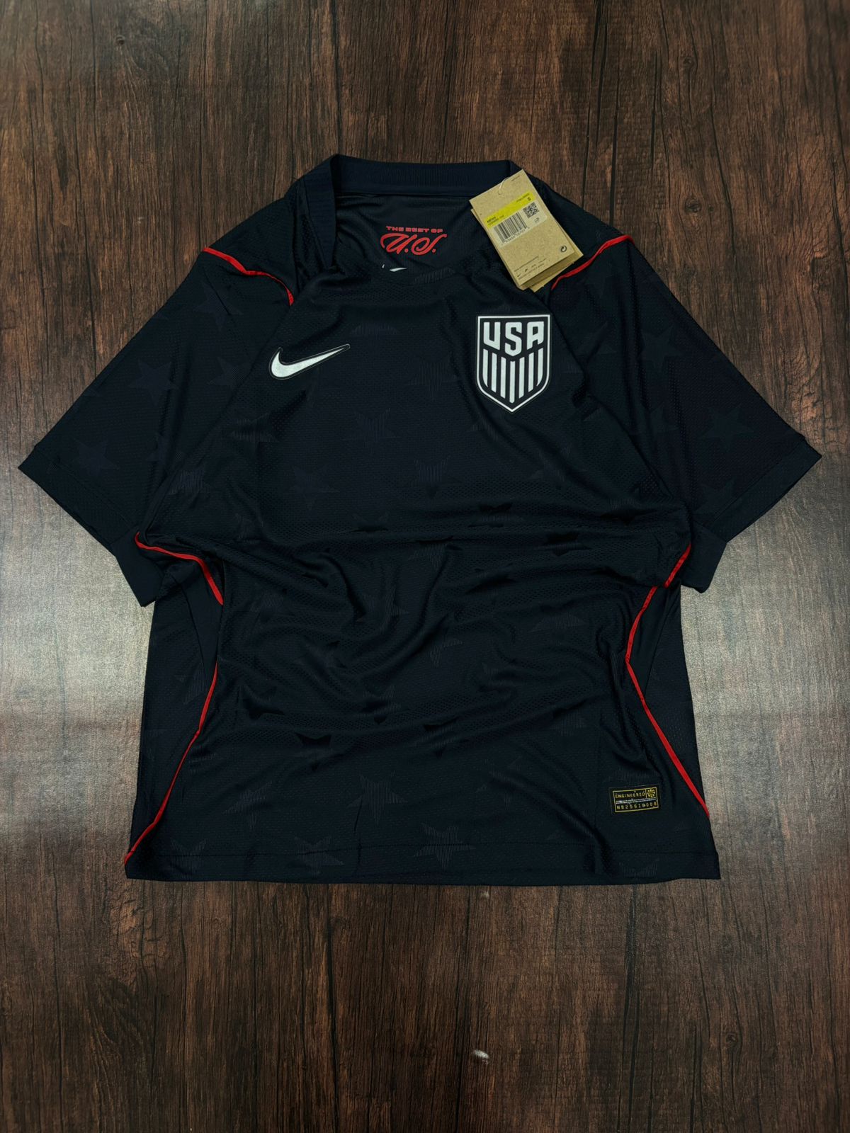 USA 26 Away Player Edition Authentic Jersey without Shorts