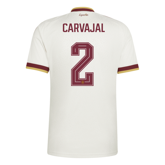 Spain 26 Away Carvajal Player Edition Authentic Jersey without Shorts