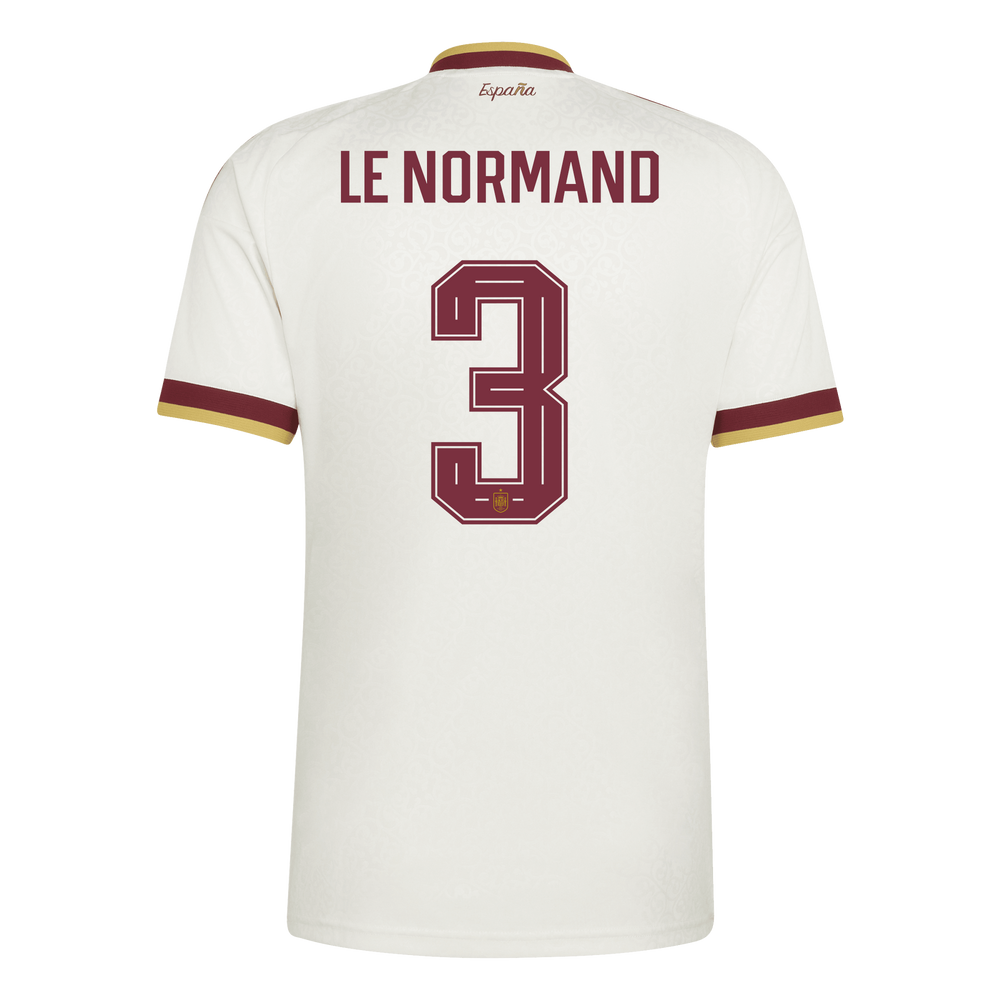 Spain 26 Away Le Normand Player Edition Authentic Jersey without Shorts