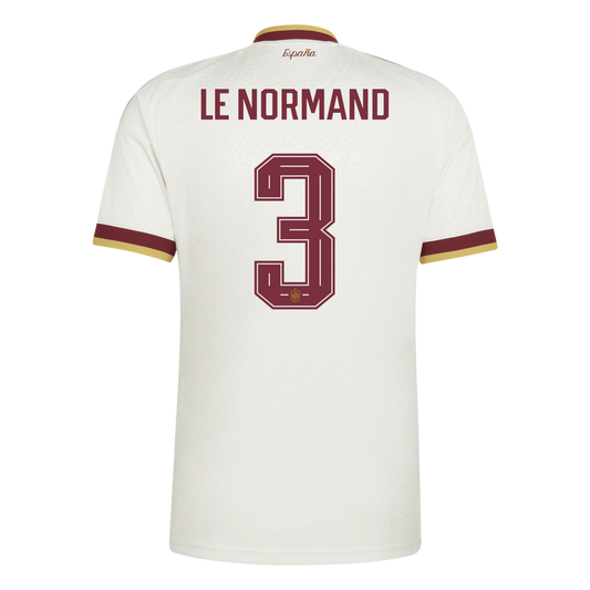 Spain 26 Away Le Normand Player Edition Authentic Jersey without Shorts