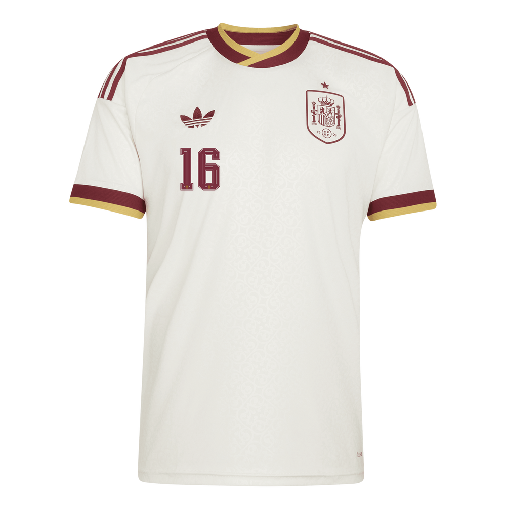 Spain 26 Away Rodrigo Player Edition Authentic Jersey without Shorts
