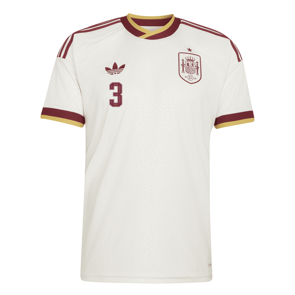 Spain 26 Away Le Normand Player Edition Authentic Jersey without Shorts