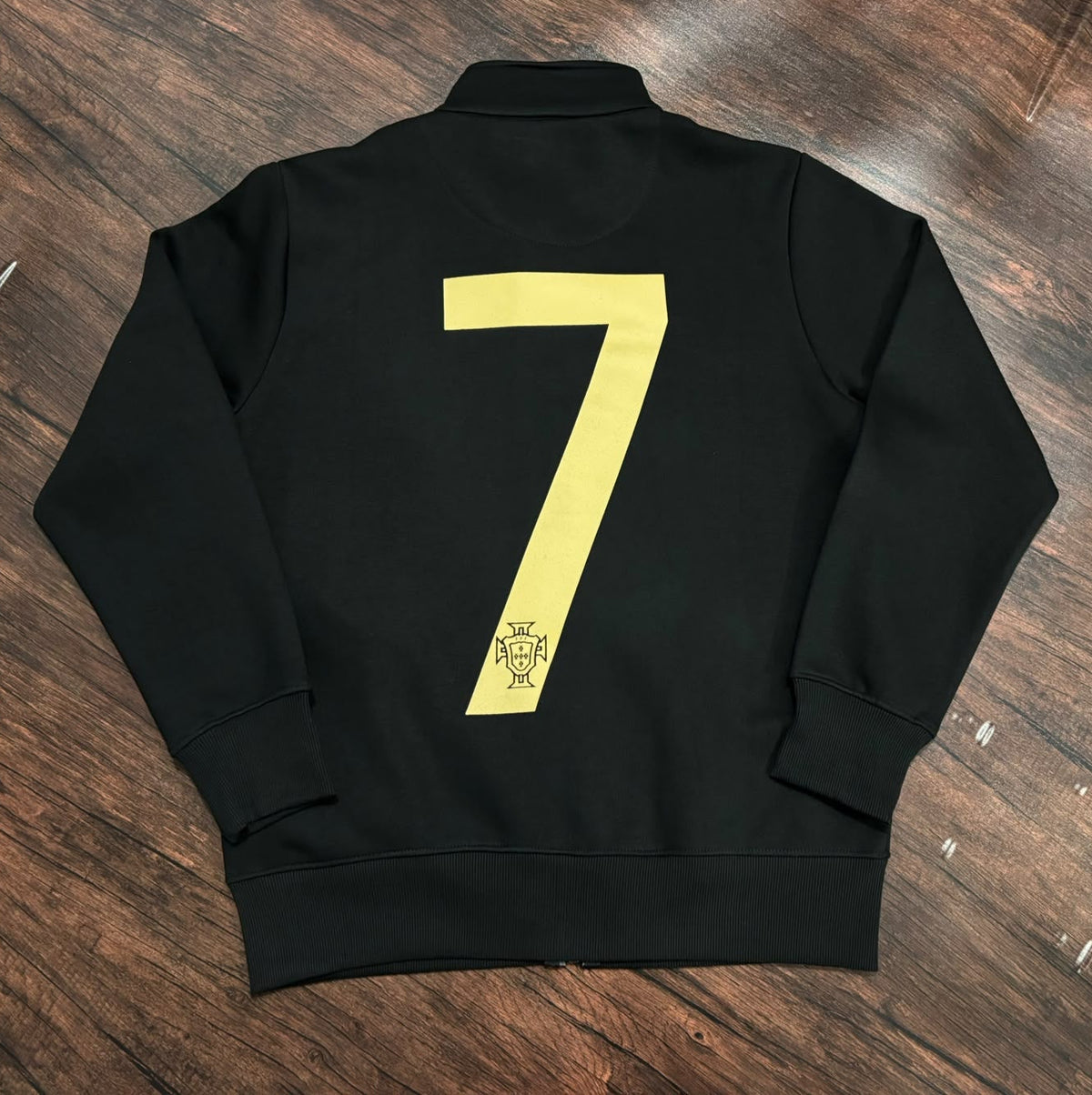 Portugal CR 7 Three Thread Unisex Cotton Zipper