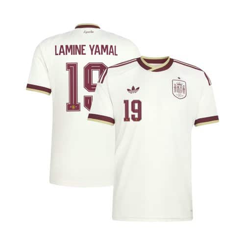 Spain 26 Away Lamine Yamal Player Edition Authentic Jersey without Shorts