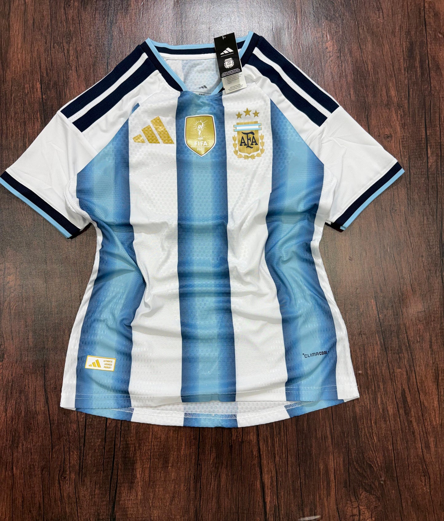 Argentina 2026 Home Authentic Jersey Player Edition without Shorts