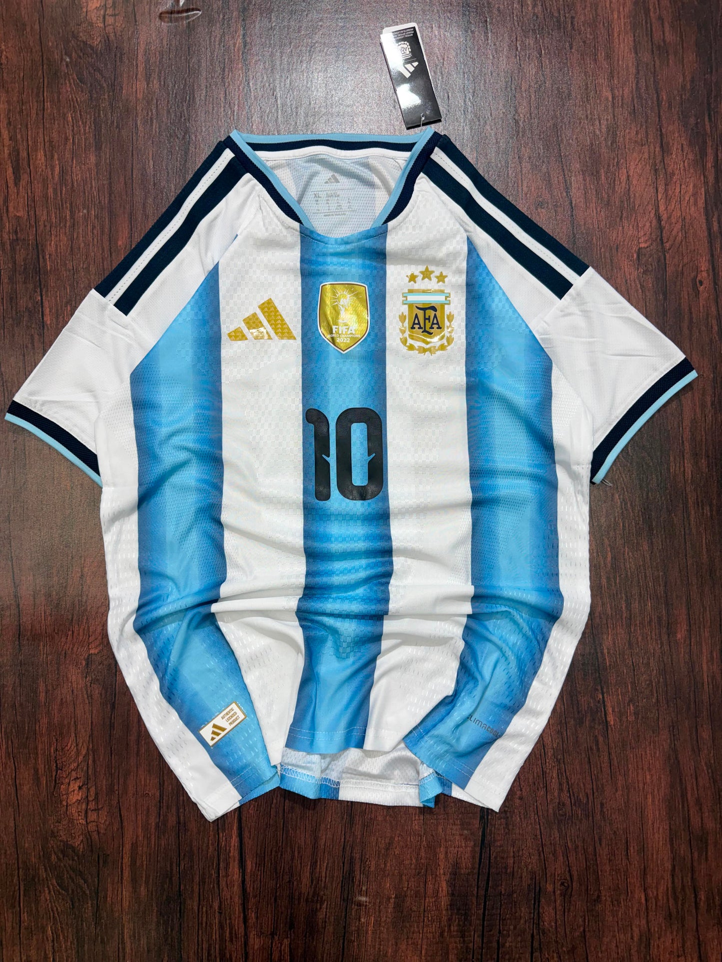 Messi 10 Argentina 2026 Home Authentic Jersey Player Edition without Shorts